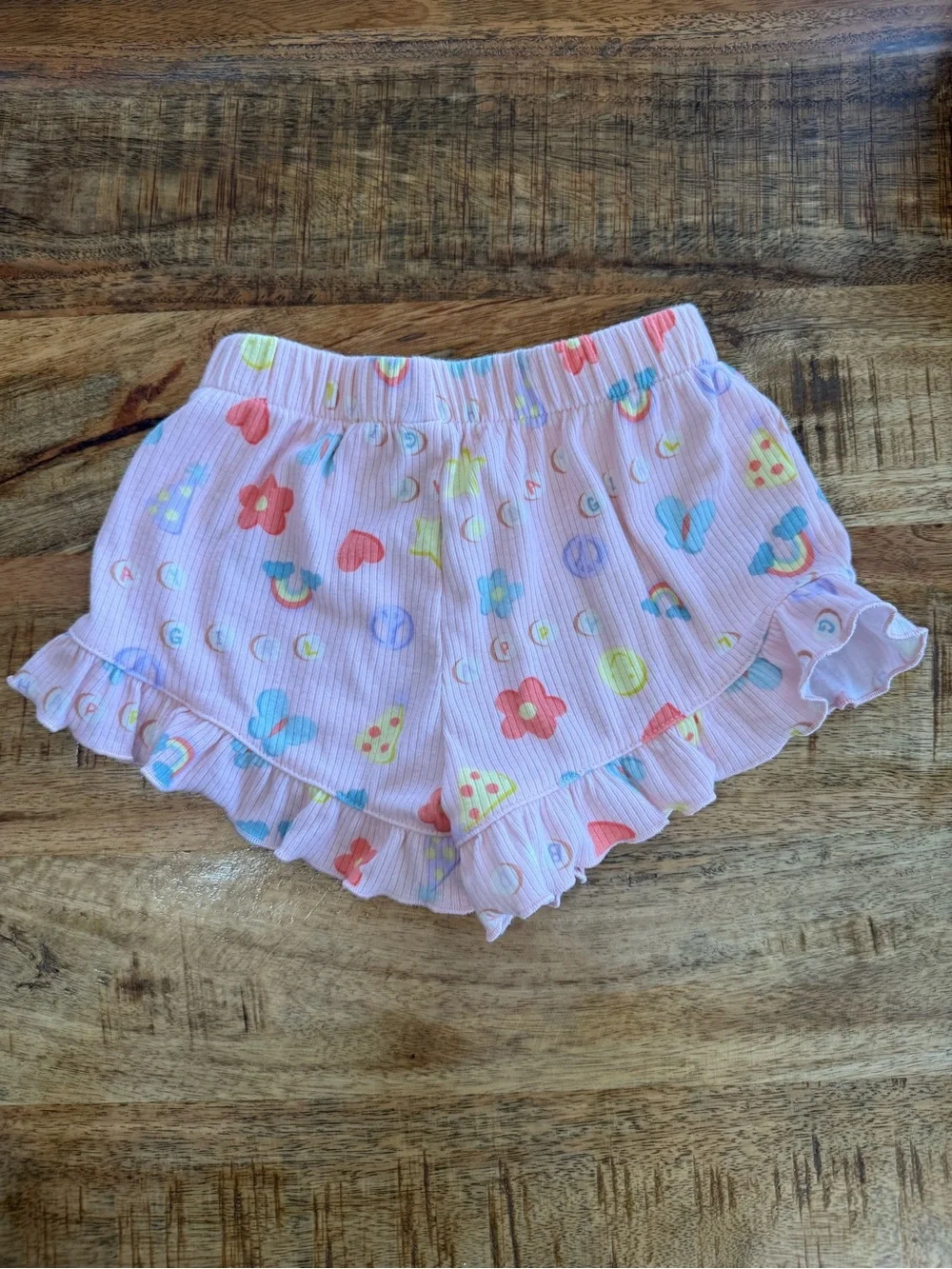 Old Navy birthday girl Graphic Tee and shorts